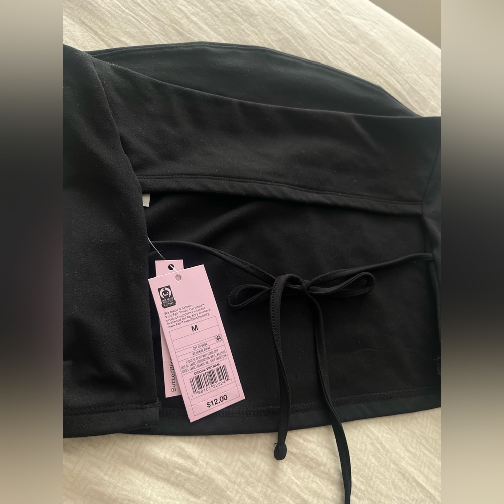 Wild Fable Black Crop Top